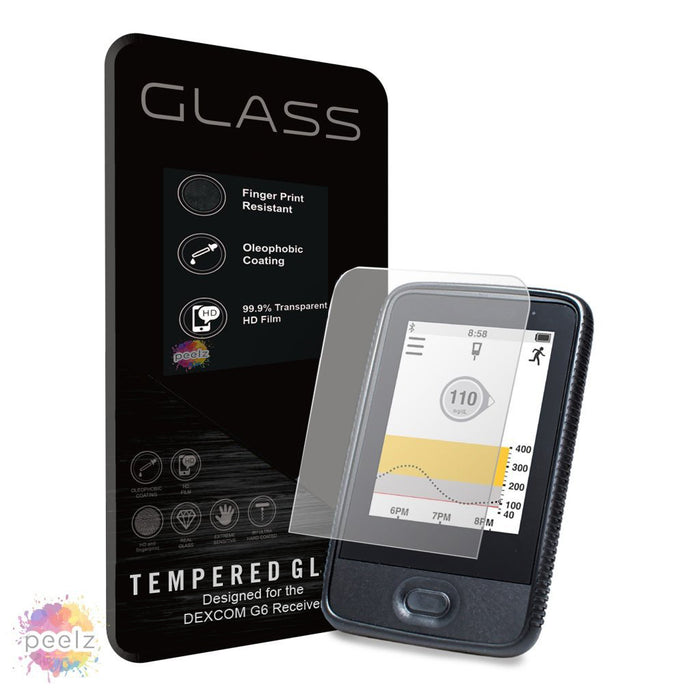 Tempered Glass Screen Protector Designed for DEXCOM G6 Touchscreen Receiver