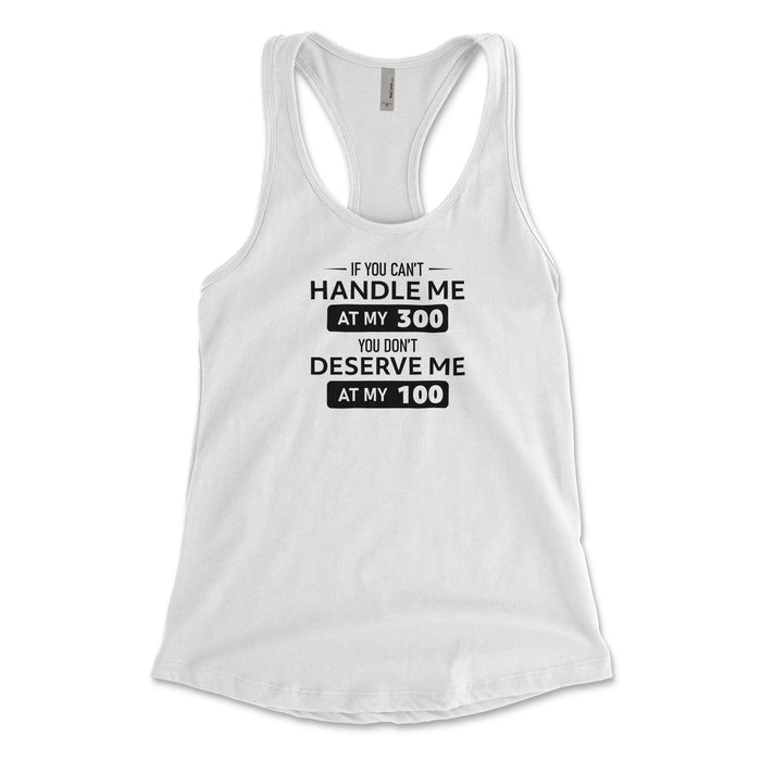 300 and 100 Women's Tank Top